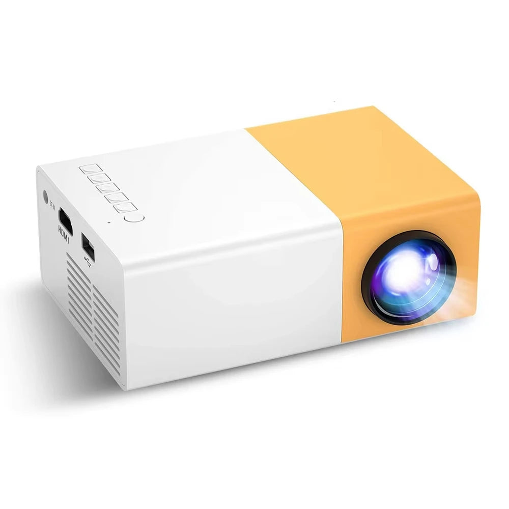Pocket 3D Projector with Wifi | Mini Home Theater System 720P