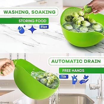 Rice Washing Strainer Basket